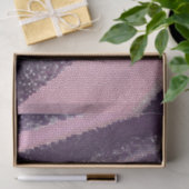 Papier Mousseline Striking pink & purple splash with glamour & punch (Cadeau)