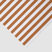 Papier Mousseline Stripes orange et blanc (Détail)
