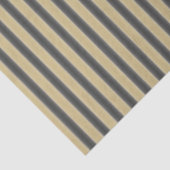 Papier Mousseline Stripes simples Motif Or noir Géométrique (Détail)