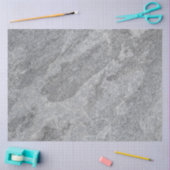 Papier Mousseline Structure en granit en pierre grès gris (Artisanat)