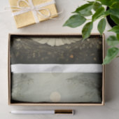 Papier Mousseline Style 1920 Angel avec fleurs (Cadeau)