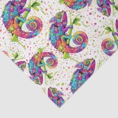 Papier Mousseline Style d'aquarelle des teintures Chameleon (Détail)