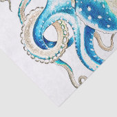 Papier Mousseline Style de bande dessinée bleue (Détail)