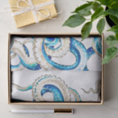 Papier Mousseline Style de bande dessinée bleue (Cadeau)