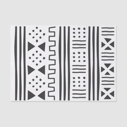 Papier Mousseline Style de Mudprint (Recto)