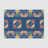 Papier Mousseline Style méditerranéen espagnol et californien (Recto)