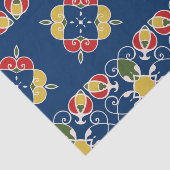 Papier Mousseline Style méditerranéen espagnol et californien (Détail)