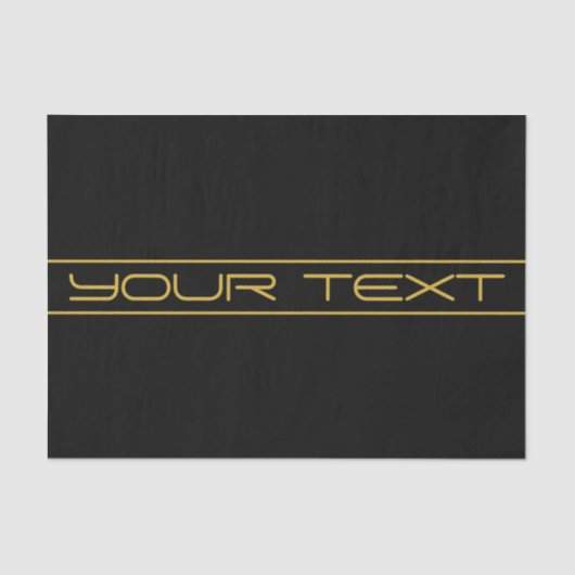 Papier Mousseline Style moderne et modifiable Texte Or & Grilles (Recto)