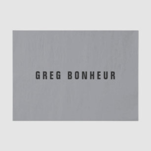 Papier Mousseline Style moderne Nom de recherche   Gris et noir