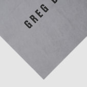 Papier Mousseline Style moderne Nom de recherche | Gris et noir (Détail)