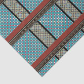 Papier Mousseline Style Patchwork mexicain 3 (Détail)