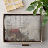 Papier Mousseline Style victorien Partition du Père Noël (Cadeau)