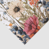 Papier Mousseline Sublimation florale (Détail)