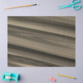 Papier Mousseline Subtle Brown Stripe (Artisanat)