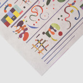 Papier Mousseline Succession, Kandinsky (Détail)