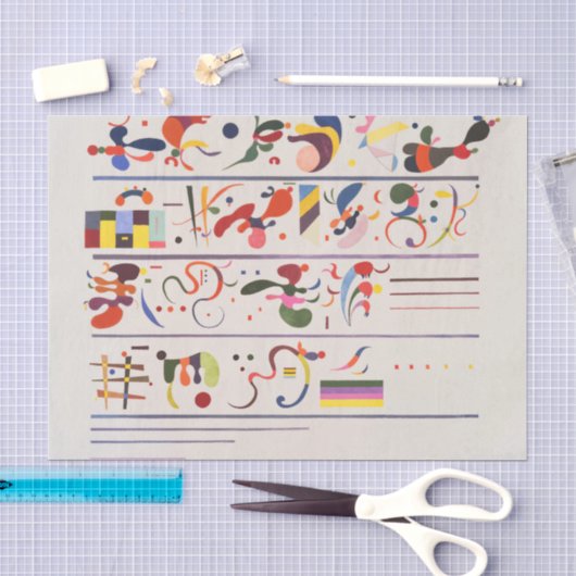 Papier Mousseline Succession, Kandinsky (Artisanat)