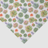 Papier Mousseline Succulentes (Détail)