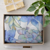 Papier Mousseline Succulents (Cadeau)
