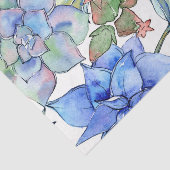 Papier Mousseline Succulents (Détail)