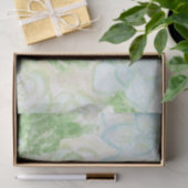 Papier Mousseline Succulents d'aquarelle (Cadeau)