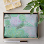 Papier Mousseline Succulents d'aquarelle (Cadeau)