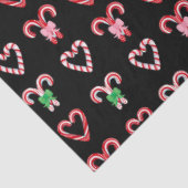 Papier Mousseline Sucre de canne de Noël Motif (Détail)