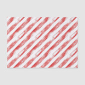 Papier Mousseline Sucre de canne Red Stripes Noël (Recto)