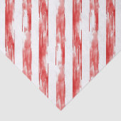 Papier Mousseline Sucre de canne Red Stripes Noël (Détail)