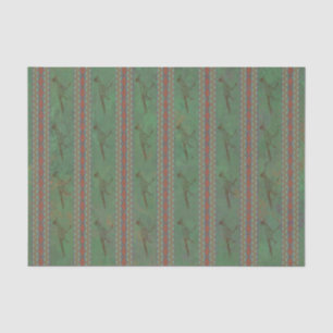 Papier Mousseline Sud-ouest Roadrunner Sagebrush Green