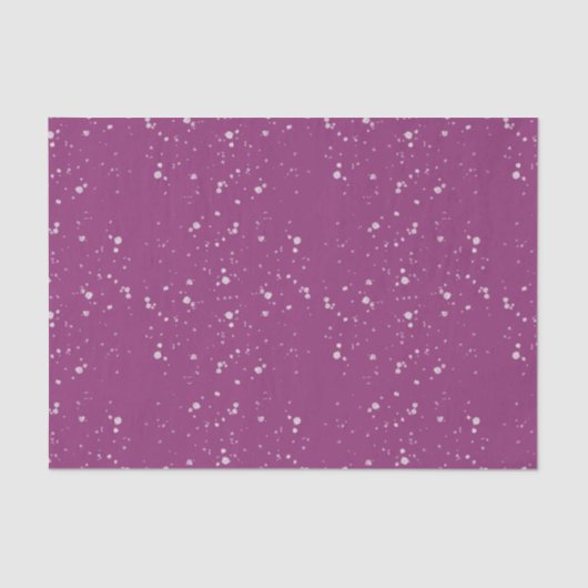 Papier Mousseline Sugar Plum Snow (Recto)
