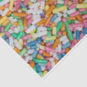 Papier Mousseline Sugar sprinkles colorful (Détail)