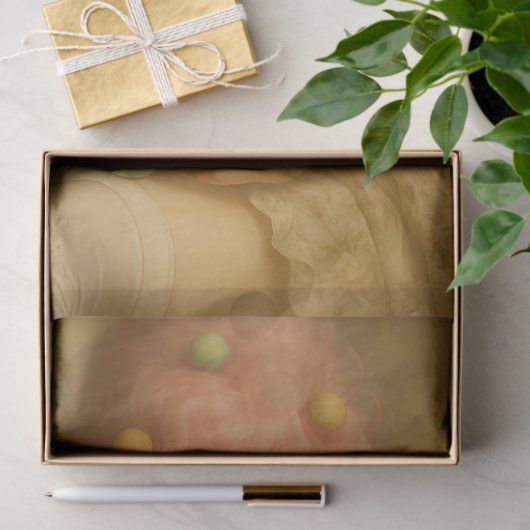 Papier Mousseline Sugared Silence – Pastel Macaron Rococo Fantasy (Cadeau)