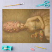 Papier Mousseline Sugared Silence – Pastel Macaron Rococo Fantasy (Artisanat)