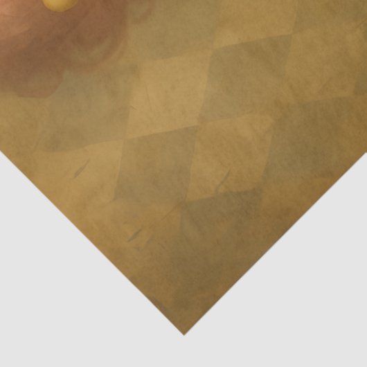 Papier Mousseline Sugared Silence – Pastel Macaron Rococo Fantasy (Détail)