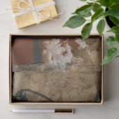 Papier Mousseline Suite Cello Steampunk (Cadeau)