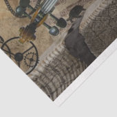 Papier Mousseline Suite Cello Steampunk (Détail)