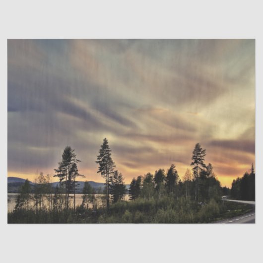 Papier Mousseline Suivez le Sun (Recto)