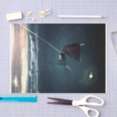 Papier Mousseline Suivre La Lumière - Déchoupage Papier Tissu (Artisanat)