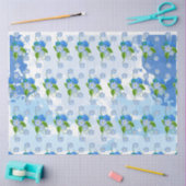 Papier Mousseline Summer Blue Design Series 7 (Artisanat)