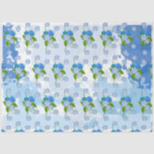 Papier Mousseline Summer Blue Design Series 7 (Recto)
