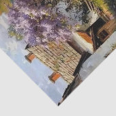 Papier Mousseline Summer Day with Chickens by Peder Mork Monsted (Détail)