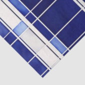 Papier Mousseline Summer Navy Blue Boat Collection de rayures modern (Détail)