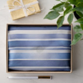 Papier Mousseline Summer Popular Navy Blue Boat Stripes Collection (Cadeau)