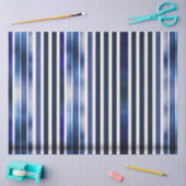 Papier Mousseline Summer Popular Navy Blue Boat Stripes Collection (Artisanat)