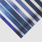 Papier Mousseline Summer Popular Navy Blue Boat Stripes Collection (Détail)