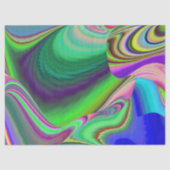 Papier Mousseline Summerfeel, Rainbowart 3D Abstrait (Recto)