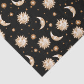 Papier Mousseline Sun et noir de lune (Détail)