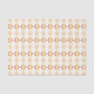 Papier Mousseline SUN traditionnel letton conception géométrique VII