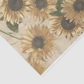 Papier Mousseline Sunfleurs Vintages (Détail)