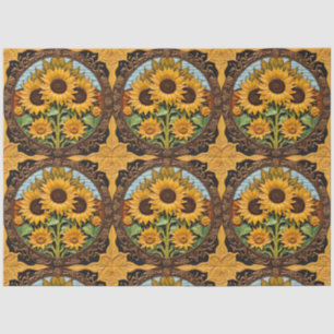 Papier Mousseline Sunflower Collection tendance Belle